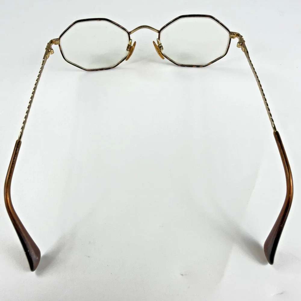 Emporio Armani 033 721 Brown Tortoise Womens 47-20-135 Eyeglasses FRAMES ONLY
